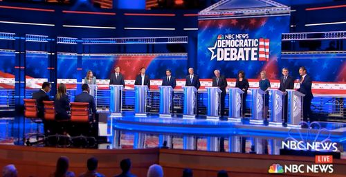 Дебат на Демократическата партия за излъчване на кандидат-президент