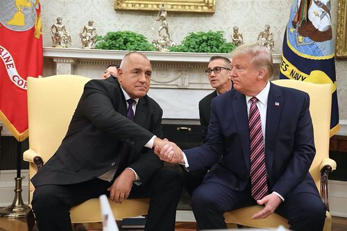 Среща на Бойко Борисов и Доналд Тръмп