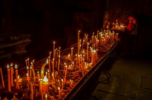 Свещи в православна църква