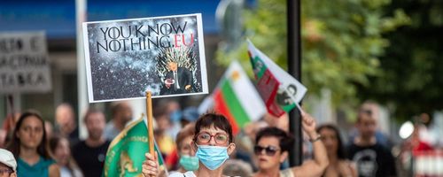 Protest in Bulgaria 2020