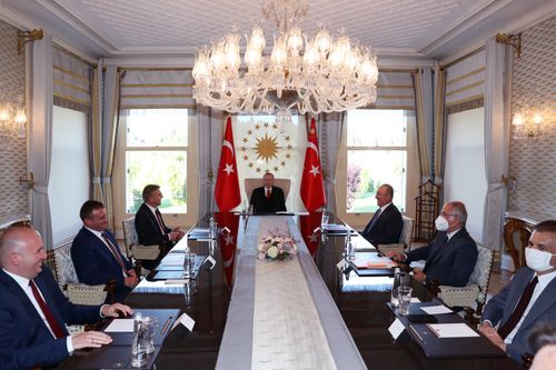 Среща на Карадайъ с Ердоган