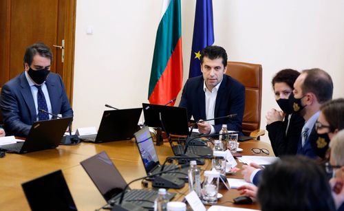 Заседание на кабинета на Кирил Петков