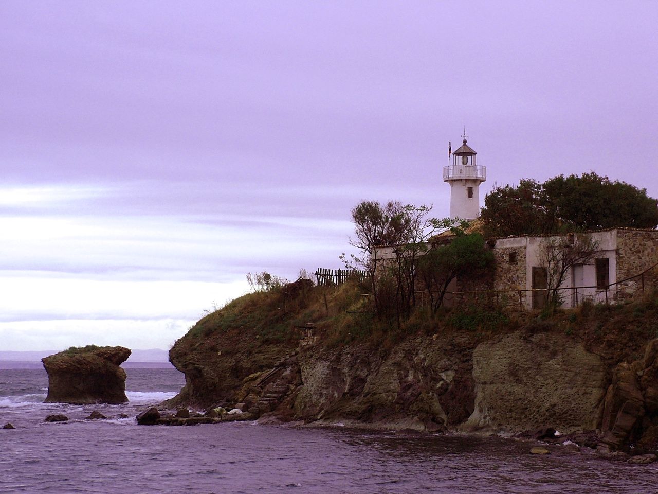 Остров Света Анастасия, България, август 2007 г.