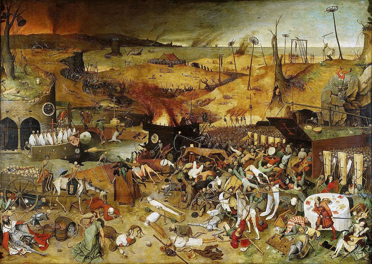 „Триумф на смъртта“ на Брьогел Стария (ок. 1562)