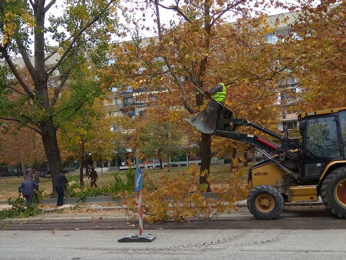 Ремонт на бул. „Свобода“, Пловдив