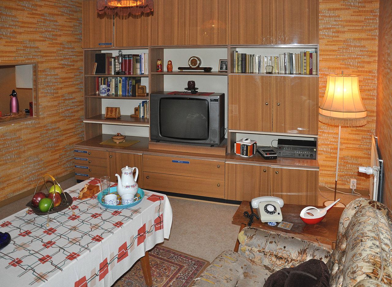 Типичен апартамент от времето на социализма. Снимка: Уикимедия