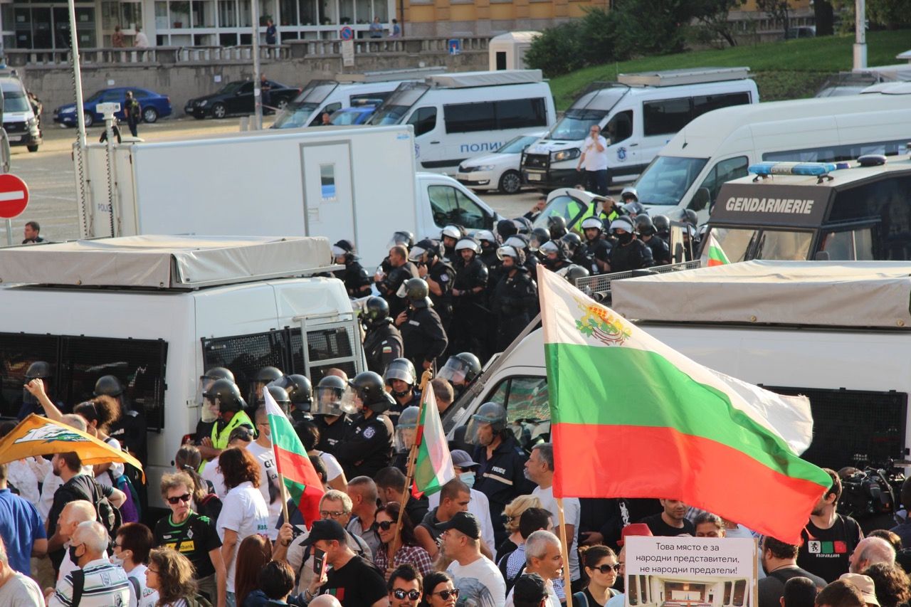 Протест, 2 септември, София