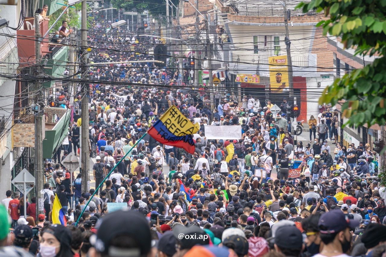 Колумбия протести 2021 г.