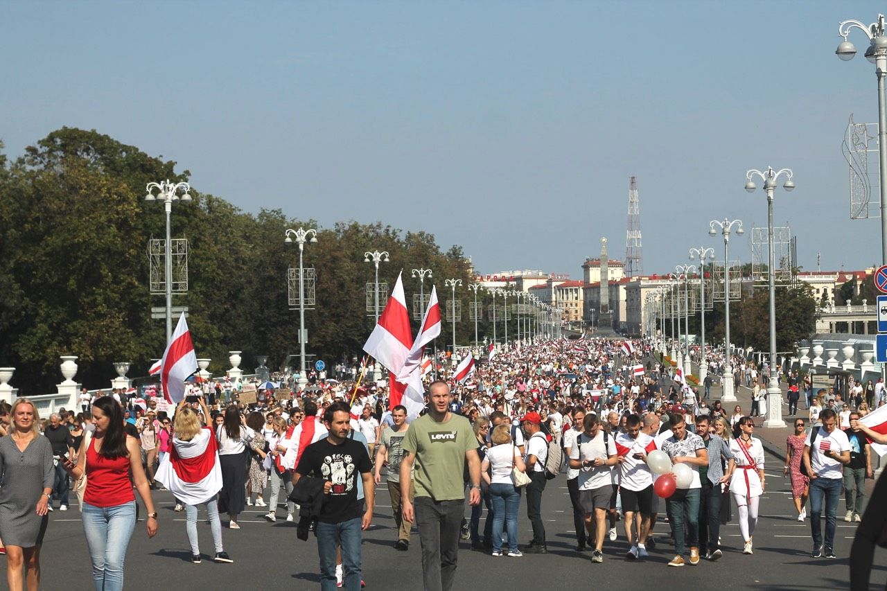 Протестите в Минск през 2020 г.