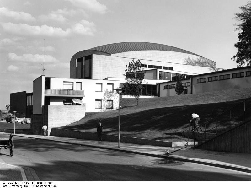 Beethovenhalle, 1959 г. © Bundesarchiv / Wikimedia